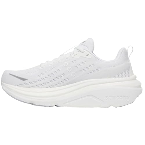 Image of Saucony Hurricane 25 Running Shoes UK 11 White