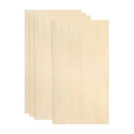Basswood Sheets for Crafting and Model Making