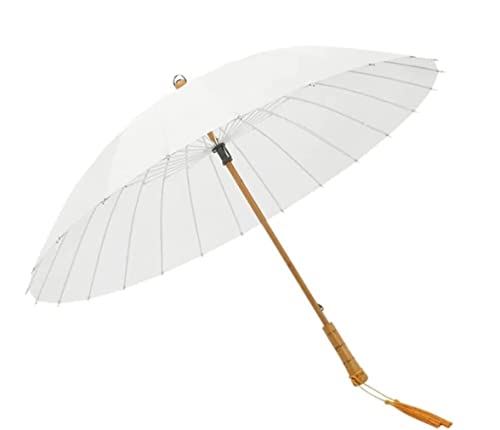Parapluie de golf classique XYNSNDB avec manche en bois traditionnel chic