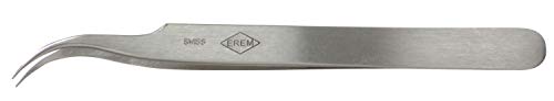 Erem 7SA Tweezer - Pointed - Bent - 120mm/4.724"