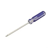 Schraubendreher-Set, 3 mm, Kreuzschlitz, Magnetkopf, Karbonstahl, Handreparaturwerkzeuge mit rutschfestem Griff für elektronische Möbel, Computer-Wartung (Schlitzschraubendreher)