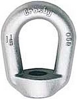 Crosby 1090553#5 Eye Nut, Forged Carbon, Galvanized, 3/4" Tap, Working Load Limit: 5200 lb, 3.89" Length x 3" Width
