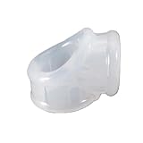Generic Soft Penis Ring Delay Ejaculation Ball Scrotum Stretcher Triple Cock Ring Cockring Sex Toys for Men (Color : White)