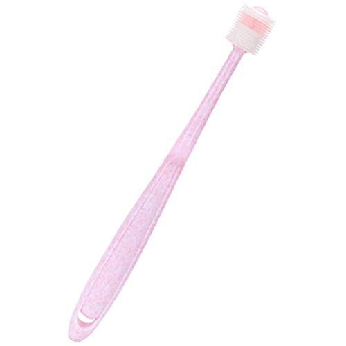 STOBOK Escova de Dente Infantil Escova de Silicone para Treinamento Com Cerdas Extramacias Escova de