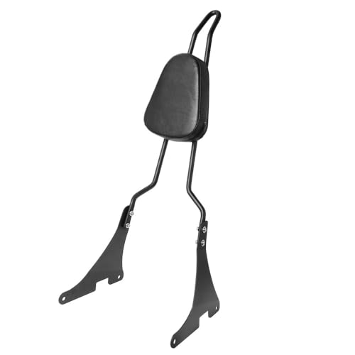 Dossier Sportster XL 883 1200 amovible noir avec coussin de siège pour moto