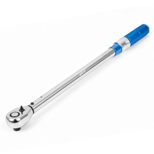 Image of JPT 1 /2 Inch Heavy Duty Drive Torque Wrench 50-350 Nm Adjustable with Reinforced Gear, Forward /Reverse Ratchet & Ball Lock Design - Automotive Torque Wrench for Car Wheels, Bike & Workshop Use