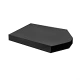 MIKMLYZE Funda para caja de arena en forma de barco, tela Oxford impermeable, protector de muebles para niños y mesa de juego, toldo a prueba de polvo, 160 x 113 x 22 cm, verde (negro)