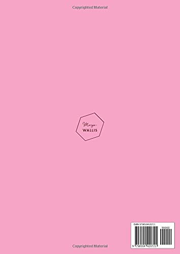 Things I Need To Do Today A4 Notebook: Large Format Daily Checklist to List and Tick Tasks When Done | Pink Cover