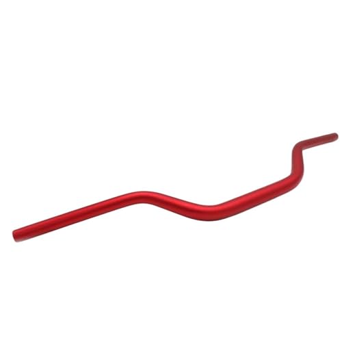 Guidon 22mm 28mm CNC rouge idéal pour personnaliser votre roadster au quotidien
