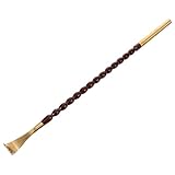 POPETPOP Rückenkratzer mit Messingkopf Tragbarer Juckreizlinderer Handlicher Rückenkratzstab für Zuhause Rückenmassagegerät für Männer und Senioren