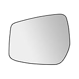 Driver Side Mirror Glass Replacement for Nissan Versa 2015-2019 - Left Side View Exterior Mirrors, Power Heated, with Backing Plate, Replaces 963669KK0A