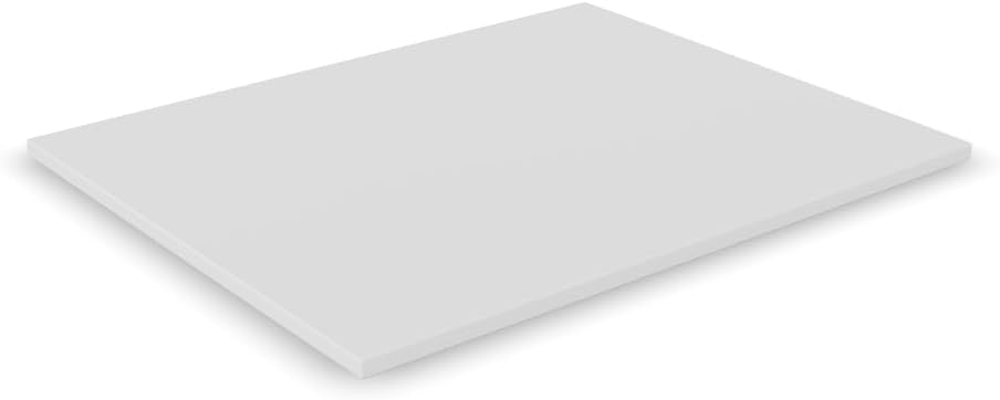 30" x 48" Poly Table Top for 30" x 48" Poly Top Table without Backsplash, Replacement Poly Tops, Removable Durable Poly for Commercial Table, Work Surface for Kitchen, Butcher Shop, Bakeries, or Delis