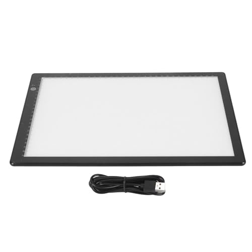 Dia Viewer Lichtbox, Ultradünner Licht Diascanner mit 3 Einstellbaren Helligkeiten, USB betrieben, Lichtpad Scanner Zum Scannen Alter Dia Negativfilme