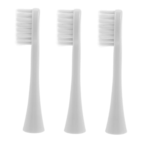 VINTORKY 3pcs Oral Replacement Heads Soft Bristle Brush for Electric Toothbrush Oral Toothbrushes Electric