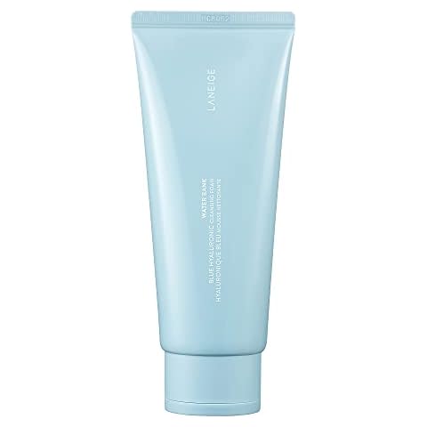 LANEIGE Water Bank Cleansing Foam: Hyaluronic Acid, Papain, Visibly Smooth and Soften Cover
