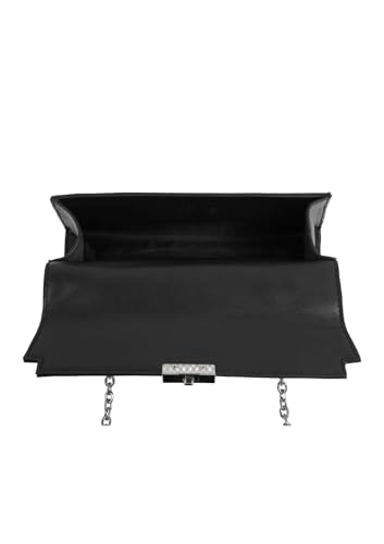 Unique Handmade Leather Women Shoulder Bag | Lightweight & Zipper Closure Purse Black Color Comfortable & Durable Hand Bags For Women's Daily Use3