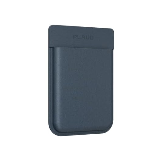 Diktiergerät Magnetische Hülle für Plaud Note Pro, kompatibel mit Plaud Note Pro KI Aufnahmegerät, tragbare Schutzhülle (Dunkelblau)