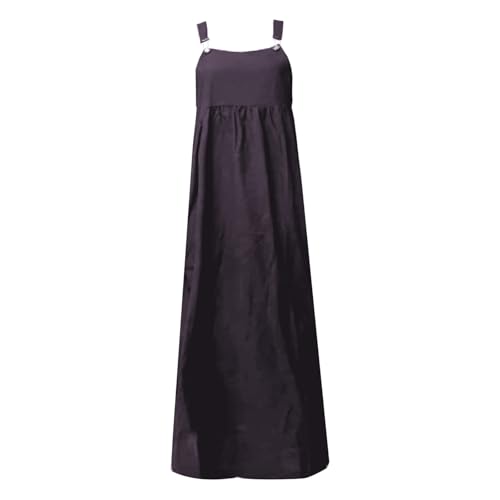 Robe décontractée en lin anti-transpiration vêtement fluide été - 3