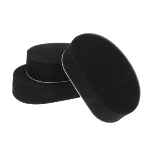 STOBAZA 3pcs Car Tire Shine Sponge Wheel Brush Sponge Tire Dressing Applicator Pad