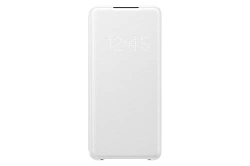 Samsung LED View Cover Galaxy S20+ Blanc : étui portefeuille connecté