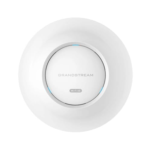 Grandstream 2x2 802.11ax Wi-Fi 6E AP, AX5400, 1xGigE, 1x2.5GigE, BLE, HE160 GWN7665