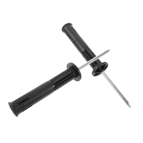 Abaodam 2pcs Spring Loaded Flag Spike Stake for Soccer Stakes for Football Flags Weather Resistant Mount for Agility Poles Versatile Practice Equipment