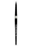 silver rondo BLACK VELVET : Nos pinceaux Black Velvet ont été créés pour les aquarellistes amateurs ou professionnels. Chaque pinceau Black Velvet est suffisamment doux pour ajouter de la couleur sans altérer les couches précédentes, mais suffisamment ferme pour enlever la couleur lorsque cela est nécessaire.