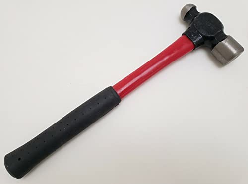 24 Oz. Ball Pein Hammer Industrial Fiberglass Handle #TOP3
