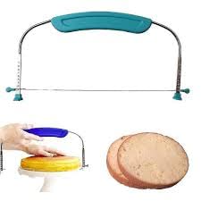 The Baking Therapy Cake Slicer | Bread Cutter and Leveler | Pizza Dough Leveler