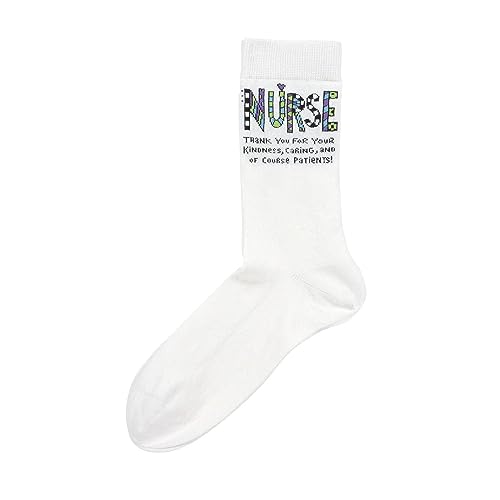 Chaussettes d'infirmière Cuppa Doodle Enesco pour soulager les pieds fatigués
