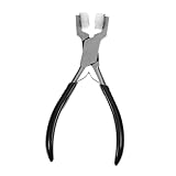 Veemoon 不锈钢ニ平口手镯用弯曲プライヤー ジュエリーメイキングや眼鏡