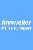 annweiler am trifels restaurant  Notizbuch Annweiler: Liniertes Notizheft Für Annweiler