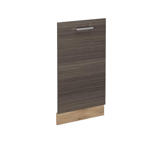 Vicco Tapa del lavavajillas 'R-Line', Gris noble, 45 cm sin encimera