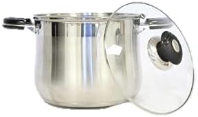 Olla de acero inoxidable (20Qt) Caldera para caldos Sopas Caldera