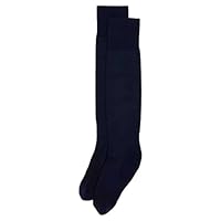 Mitre Junior Mercury Plain Football Sports Socks | Football Team Kit | Lightweight Long Sock | Breathable Sports Sock, Navy, Junior (3 UK - 6 UK)
