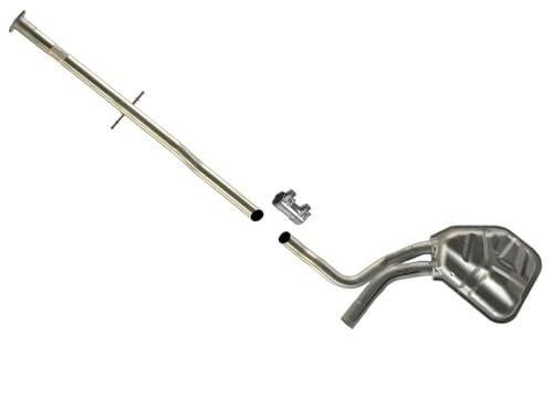 Mini Cooper Supercharged Exhaust Pipe Muffler 2005-2008