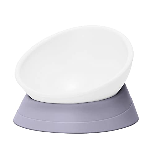 Umysky French Bulldog Food Bowl- Slanted Tilted Pug Food Water ...