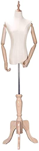 Female Dressmaking Mannequin Tailors Dressform Mannequin Tailors Dummy Tailors Dummy Clothing Store Mannequins Dummy Model Students Mannequin with Wood Base Window Wedding Display Shelf