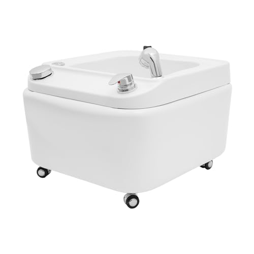Spa de pies eléctrico con lámpara colorida y ruedas miniatura 4