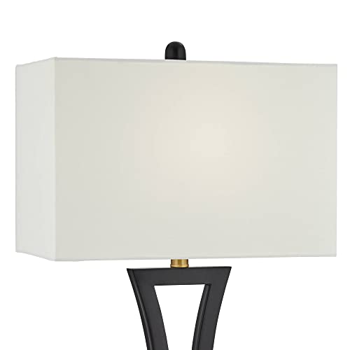 Set de 2 Lámparas de Mesa Modernas Roxie 31" Negro miniatura 3