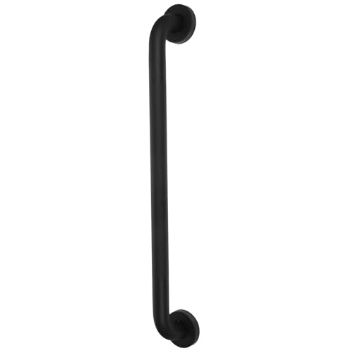 GOOHOCHY ステンレス製防滑浴室手すり ブラック 高齢者用滑り止めハンドル 立ち上がり補助 多機能タオル掛け兼用 バスルーム トイレ シャワ