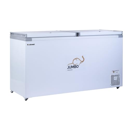 Rockwell 550 Ltr, Convertible Deep Freezer, Double Door with 1 + 3 Yrs.(Compr...