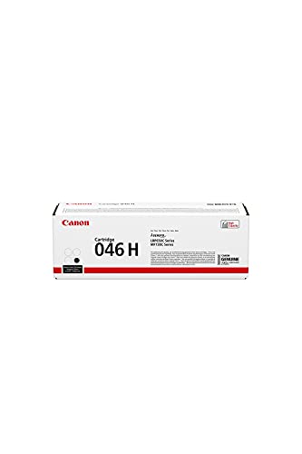 Toner Canon 046 H noir pour imprimer tous vos dossiers importants au bureau