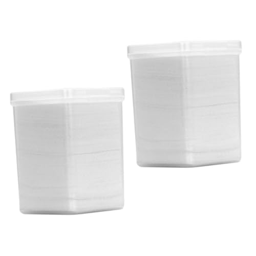 IWOWHERO 2 Pack Glue Cleaning Pads Nail Lash Cotton Pads Non-Woven -Friendly Travel-Size