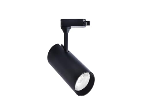 Image of 10W LED Track Light | 3-in-1 Color Changing (3000K /4000K /6000K) | Adjustable COB Spotlight | Black Aluminium Body | 350 Rotation & 90 Tilt | 1 Year Warranty