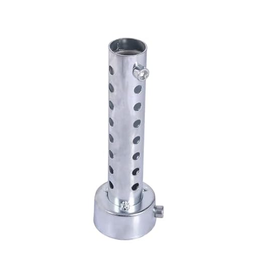 KIMISS Universal Motorcykel Avgasburk DB Killer Ljuddämpare Ljuddämpare Baffelinsats (Silver)(45mm)