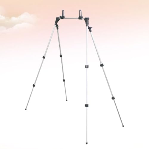 Soporte de smartphone regulable Toyvian con base de metal para ajuste de ángulo visual 4