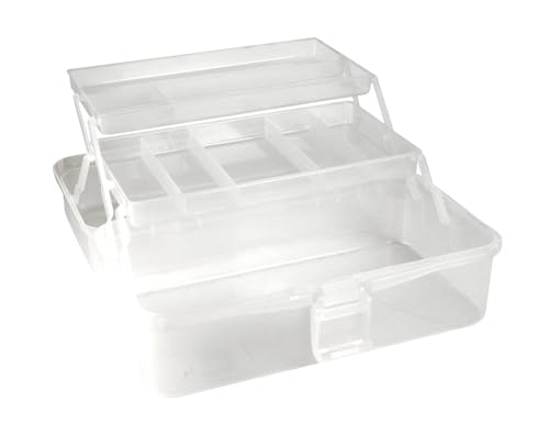 MÉGACRÉA Boîte de rangement escamotable en plastique 33 x 2
