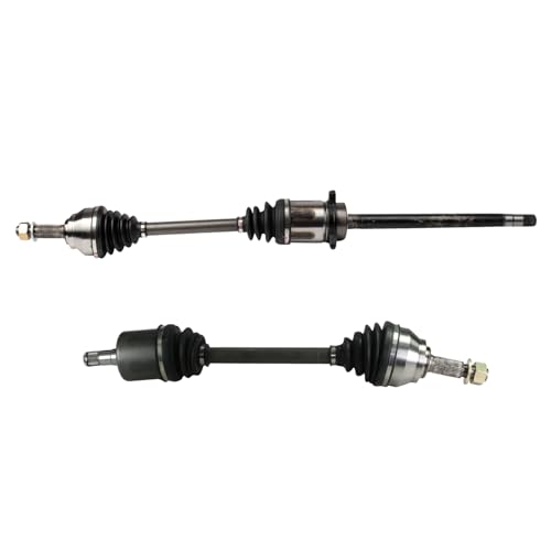 Image of TRQ Front Driver and Passenger Side CV Axle Assembly Set 2 Piece Compatible with 2004-2006 Nissan Quest SE 2005-2006 Quest SL 2007-2009