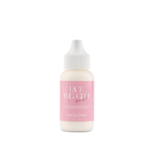 GlamorDove Lace Glue for Wigs and Hair Systems Invisible Hair Extensions Hair Replacement Adhesive Wig Bonding Glue Strong Hold Glue Natural-Looking Lace Hairpieces Wigs and Hair Systems